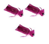 3 Series Bolsa De Embalaje De Vino Transparente Tela Escarpado Bolsas De Organza Reutilizable Envoltura Petacas De Alcohol Bolsas De Botella Embalaje De Botella Rosado 20 Piezas*3