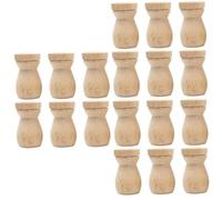 3 Series Botella De Aceite Esencial Difusores De Aroma Difusores Para Aceites Esenciales Tamaño Básico Colgante De Botella De Perfume Difusor De Madera Colgante 6 Piezas*3