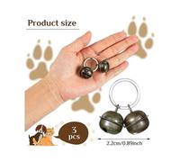 3 Set Extra Loud Cat And Dog Bells Pet Tracker Bells Dog Bells for Collar Pet