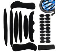 3 sets de almohadillas para casco de bicicleta, almohadillas de repuesto universales para casco de bicicleta, almohadillas interiores para casco de bicicleta, casco infantil, compatible con Uvex, Giro