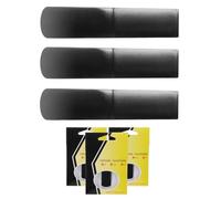 3 silbatos de resina para saxofón soprano de 1,5/2,0/2,5, accesorios de repuesto, boquilla de resina para saxofón soprano