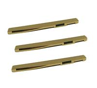 3 sillines de puente de latón para guitarra acústica de 72/74/76 mm, perfectos para entonación y estabilidad, piezas de guitarra folclórica, regalo para entusiastas de la guitarra