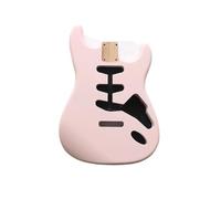 3 Singles Aliso Para Cuerpo De Guitarra Eléctrica ST Cuerpo Individual Semiacabado Madera De Aliso DIY Cuerpo Rosa