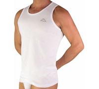 3 Singletes Hombre Kappa de Hombro Larga de Algodón Cardado Con Logo Art K1325