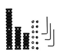 3 Sizes Set 5 7 13 Slot 2" 3" 5" Picatinny Weaver Rail Mount ABS Plastic AR15 M4 Keymod Rail Handguard Section for Hunting
