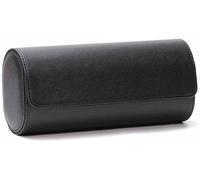 3 Slots Watch Roll Travel Case Chic Portable Vintage Leather Display Watch Storage Box with Slid In out Watch Organizers(D)