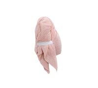(3) Soft and Absorbent Hair Towel Wrap for Women, Quick Drying with Elastic Strap Quick Dry Hair Turbans for Wet, Long Hair 3