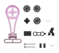 3. Soporte multiángulo para computadora, abrazadera de agarre reforzada y longitud personalizable para accesorios de ciclismo de montaña/ciudad, soporte ajustable para computadora de bicicleta