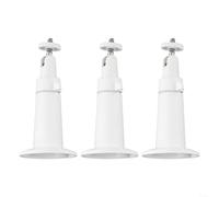 3 soportes de pared ajustables para cámaras de seguridad compatibles con Arlo Pro y otros modelos con soporte de 1/4 pulgadas con rotación de 360 grados e inclinación de 90 grados