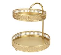 3 Soportes de Postres de 3 Niveles, Mesa de Postres, Bandeja de Frutas, Bandeja de Frutas, Stand o Vegetales, de Granja Auténtica para Bodas, Cumpleaños, Mesa de de Vacaciones