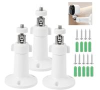 3 soportes para cámara, flexibles de 360 grados ajustables para montaje en pared, soporte de montaje de cámara ajustable, soporte de cámara de seguridad compatible con Arlo Pro Blink CCTV