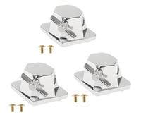 3 soportes para patas de tambor de piso, accesorios de aleación de acero para conciertos, ensayos y sesiones de estudio