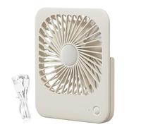 3 Speed Adjustable Desk Fan, USB Powered Cooling Blower, 1.38x6.5 inches Personal Fan with Ultra-Quiet Motor, Small Table Blower for Traveling Home Bedroom Office, 360° Rotating Head, for Men Women