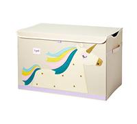 3 Sprouts - Baúl para Juguetes Infantil - Caja de Almacenaje para Niños - Organizador de Juguetes - Caja Guardar Juguetes - Unicornio