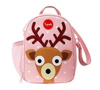 3 Sprouts - Bolsa Termica Porta Alimentos Infantil - Lancheira Termica Infantil - Bolsa de Almuerzo para Niños - Lunch Bag Niños - Bolsa Porta Alimentos Infantil Ideal Escolar y Viajes - Ciervo