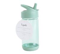 3 Sprouts - Botella de Agua para Niños sin BPA - Ideal para Colegio y Actividades - Verde