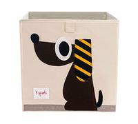 3 Sprouts - Caja Almacenaje Infantil - Caja Juguetes Almacenaje Niños - Cajas Ordenación y Guardar Juguetes - Almacenaje Juguetes Infantil - Caja para Juguetes - Perro