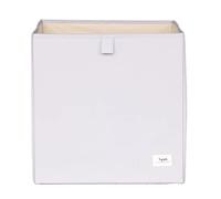 3 Sprouts - Caja de Almacenamiento de Tela Reciclada - Cajas organizadoras para organizar Ropa, Juguetes y Sábanas en Armarios - 33x33x33 cm - Gris