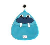 3 Sprouts - Cesta Juguetes Baño - Red Juguetes Bañera, Organizador de Juguetes de Baño, Bolsa Almacenamiento para Guardar Juguetes, Cesta Almacenaje Juguetes Bañera - Morsa