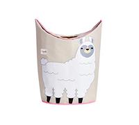 3 Sprouts - Cesta Ropa Sucia Bebe con Diseño Divertido - Ideal para Cesto Ropa Sucia Infantil - Almacenaje para Cesto de Juguetes - Cesto Ropa Bebe y Ropa Sucia Bebe - Llama
