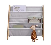 3 Sprouts - Estantería Infantil - Librería Montessori para Niños, Organizador de Libros y Juguetes - Gris Claro
