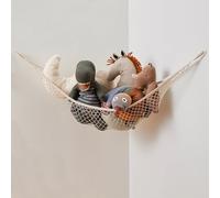 3 Sprouts Hamaca Peluches y Juguetes, Pared, Beige