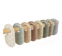 3 Sprouts - Separadores de Ropa para Bebé - Doble Cara Hermosos Separador de Armarios Bebe Desde Recién Nacido hasta 24 Meses - Organizadores de Armario por Meses - Juego de 8 - Arándano