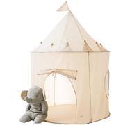 3 Sprouts - Tienda de Campaña Infantil - Casita de Tela para Niños, Cabañas para Niños - Ideal para Interior y Exterior - Beige