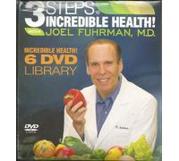 3 Steps to Incredible Health with Joel Fuhrman 6 DVD Library