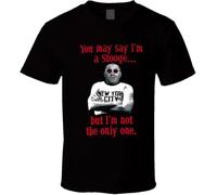 3 Stooges Curly Lennon Imagine Lyrics New York You May Say Im A Stooge t-Tshirts Camisetas y Tops(XX-Large)