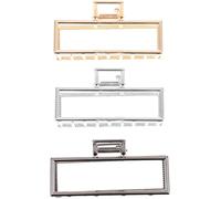 3 Stücke Metall Haarspange Acryl Haarspange Große Haarspange Clip Frauen Haarspange Klemme Haarspangen Dickes Haar für Frauen Mädchen Haarschmuck Geschenkeet Práctica inteligente