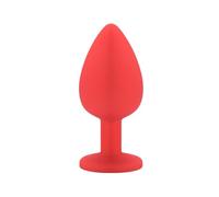3 Tamaños Sex Shop - Joyas De Silicona For Adultos, Entrenador Anal, Juguete Sexual De Próstata For Patio Trasero, Tapón Anal For Mujeres, Hombres, Parejas, Gays, Unisex(Red-L)