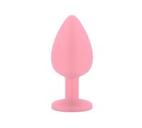 3 Tamaños Sex Shop - Joyas De Silicona For Adultos, Entrenador Anal, Juguete Sexual De Próstata For Patio Trasero, Tapón Anal For Mujeres, Hombres, Parejas, Gays, Unisex(Light Pink-L)