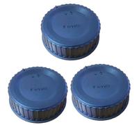 3 tapas de lente traseras compatibles con lentes de montaje Nikon F para cámara D3400 D5600 D850 D7500 D3500 D780 D4 D3 D2 D1 D800 D700 D300 D200 D7000 D5100 D5100 D55 000 D. 3200 D3100 D3000 D90 D80