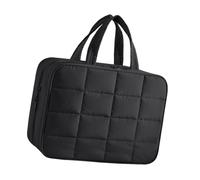 3. Tear-Resistant Hanging Toiletry Ergonomic Design with Hook For Travel Essentials Lightweight Polyester Toiletry Bag