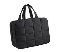 3. Tear-Resistant Hanging Toiletry Ergonomic Design with Hook For Travel Essentials Lightweight Polyester Toiletry Bag