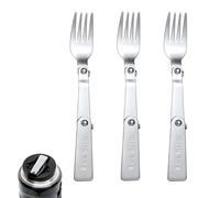 3 tenedores de repuesto para Thermos Funtainer tarro de alimentos de 16 onzas, tenedores plegables multifuncionales, de repuesto, tenedores plegables portátiles, aptos para lavavajillas, servir de