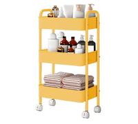 3 Tier Mechanics Cart, Storage Shelf Cart With Wheels, Multifunctional Organizer Cart, Kitchen Storage Solutions, Bathroom Utility Cart, Rolling Storage Organizer, Versatile Shelving Cart