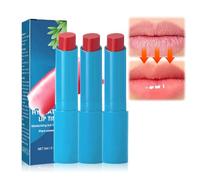 3 tintes de labios hidratantes, tinte de labios hidratante de fuerza pura, efecto hidratante fuerte, bálsamo labial humectante, humectante teñido de labios, cosméticos de tinte de labios, lápiz labial