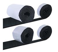 3 Tiras de Fieltro Autoadhesivas, Fieltro Autoadhesivo, Almohadillas de Fieltro Negras, Ancho Cierre de Autoadhesivo, 5 mm de Grosor para sillas, Deslizadores de Muebles