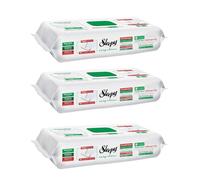 3 toallitas de limpieza Sleepy Easy Clean | 30 unidades por paquete | jabón blanco verde | para un brillo sin rayas en todas las superficies