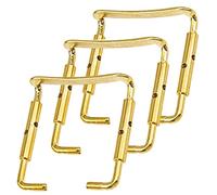 3 tornillos de abrazadera Yootones 3/4-4/4 para violín para piezas de repuesto de violín (dorado)