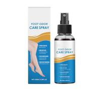 3 tratamientos en aerosol para pies de atleta, sudorosos y descamación de pies, eliminación instantánea de olores, rápido con ingredientes naturales, 3 x 100 ml