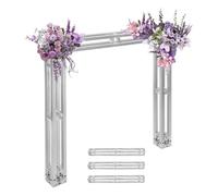 3 travesaños de escenario, travesaños para iluminación de DJ, soporta hasta 200 kg, juego de travesaños para escenarios, bodas, construcción de fondos de escenario, conferencias de prensa, etc.