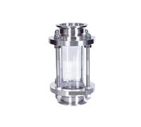 3" Tri Clamp Sanitay Flow Sight Glass Diopter Fit 76 mm Pipe OD 304 Stainless Steel Fitting Homebrew Diary Product CBQZCHWDKT