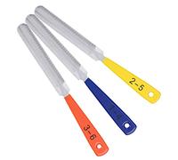 3 Tuercas de Guitarra, Superficie de Limado Larga, 18, 3 Cm, Herramienta de Reparacin de Extractor de Clavos de Lima, para bajo Mandolina Banjo Ukelele