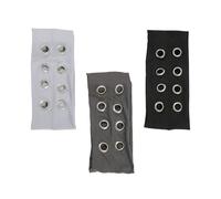 3 Uds/4 Uds. Diademas Elásticas De Diseño Punk Para Niñas Bandas Anchas Transpirables Cabello Ropa Calle Accesorios Diademas Con Ojales Mujeres