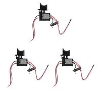 3 uds 7,2 V-24V interruptor de gatillo taladro batería litio con reemplazo Control velocidad luz LED for reparación herramientas eléctricas inalámbricas