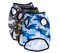 3 uds Chaleco para Mascotas, Ropa de Camuflaje para Perros, Chaleco para niños, Ropa, Camisas para Perros pequeños, Vestidos para niños, Chaleco de Camuflaje, Chaleco de Camuflaje para Perros Do (Am)
