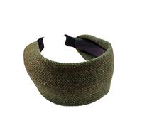3 uds. Diadema for el pelo gruesa y cálida de ala ancha, accesorios for cabello otoño e invierno con diademas dientes for mujer Para Mujer(Green-3pcs)